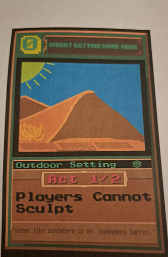 First Full Card Design